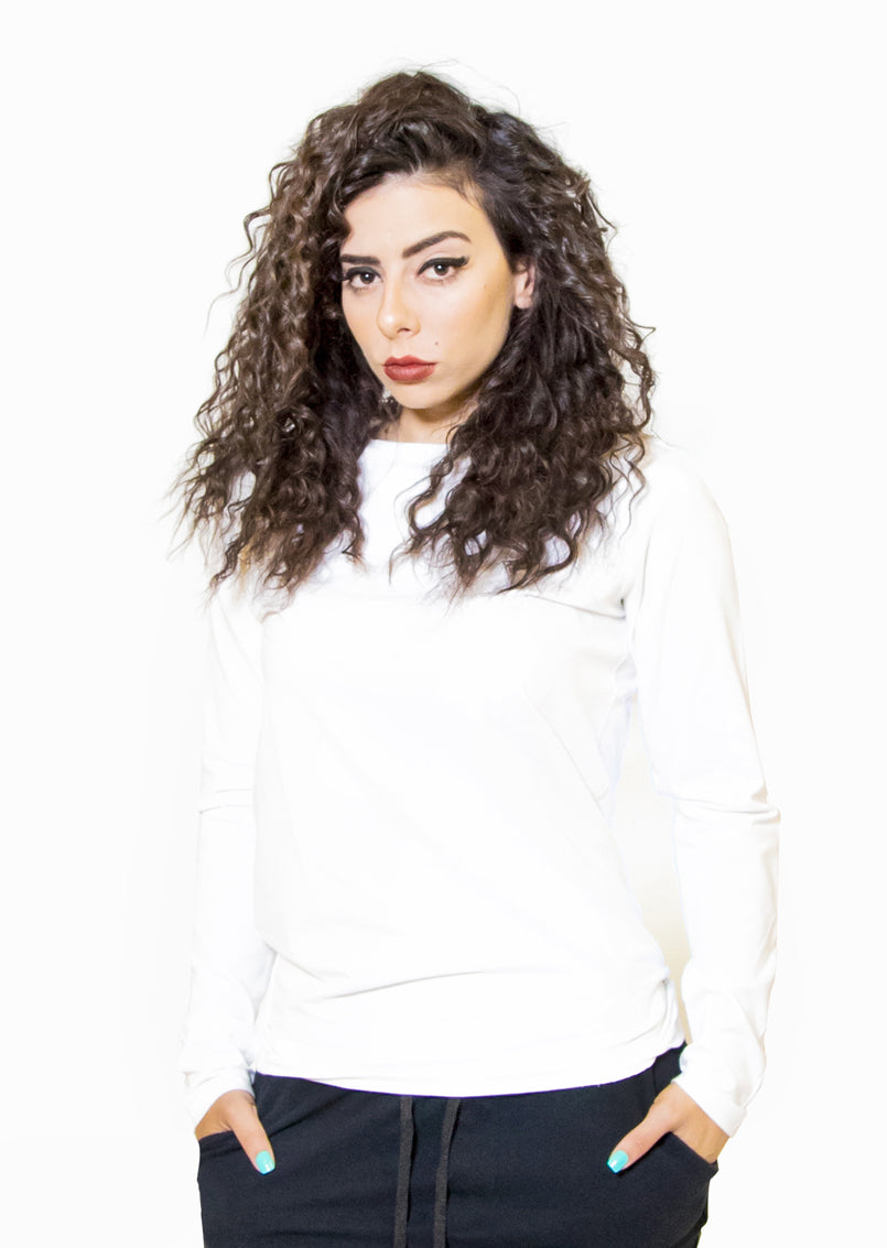 White Body Shirt For Her